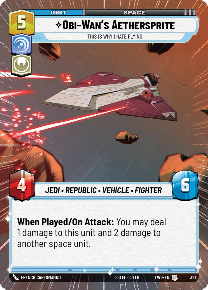 Obi-Wan's Aethersprite - This is Why I Hate Flying (321) (Hyperspace) (321) [Twilight of the Republic] | Tabernacle Games