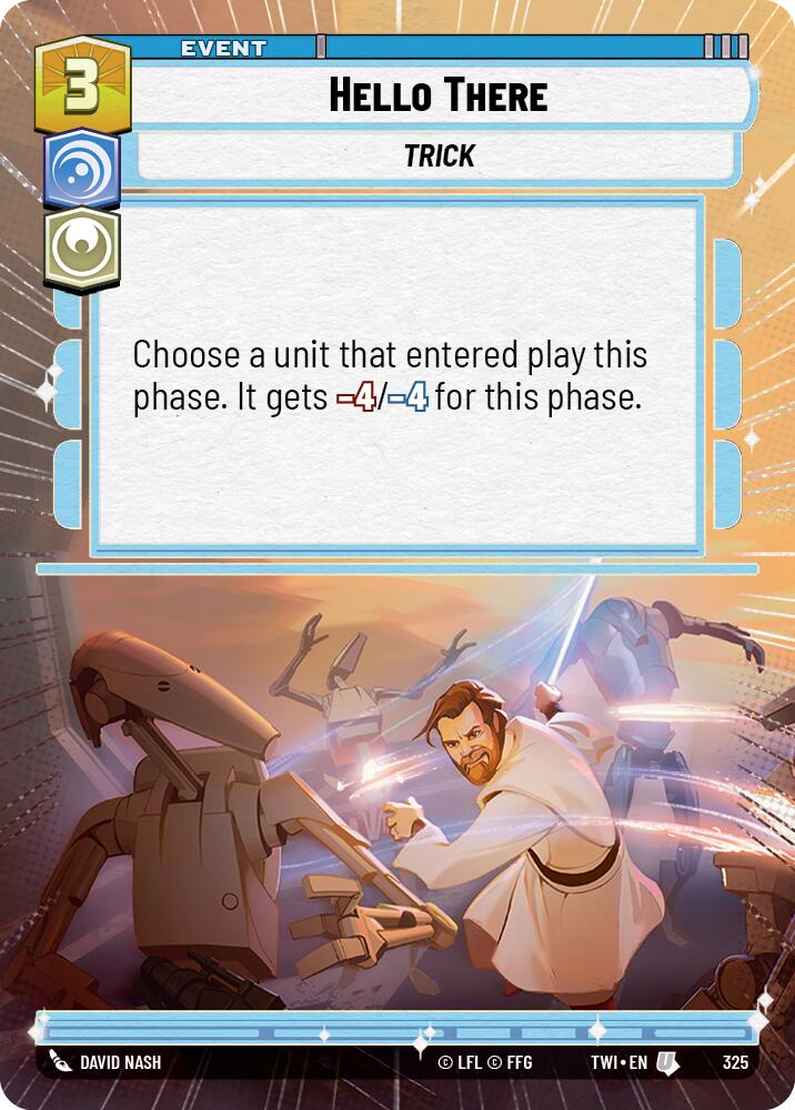 Hello There (325) (Hyperspace) (325) [Twilight of the Republic] | Tabernacle Games