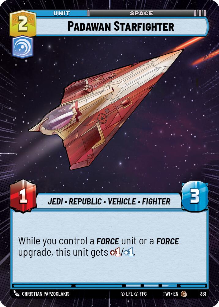 Padawan Starfighter (331) (Hyperspace) (331) [Twilight of the Republic] | Tabernacle Games