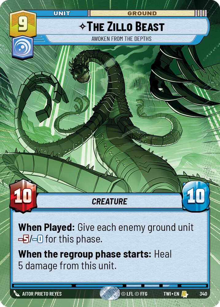 The Zillo Beast - Awoken From The Depths (340) (Hyperspace) (340) [Twilight of the Republic] | Tabernacle Games