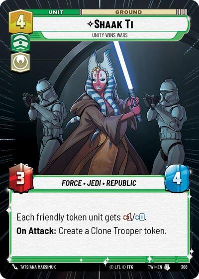 Shaak Ti - Unity Wins Wars (366) (Hyperspace) (366) [Twilight of the Republic] | Tabernacle Games