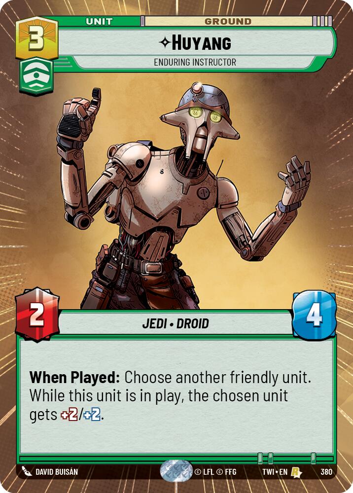 Huyang - Enduring Instructor (380) (Hyperspace) (380) [Twilight of the Republic] | Tabernacle Games