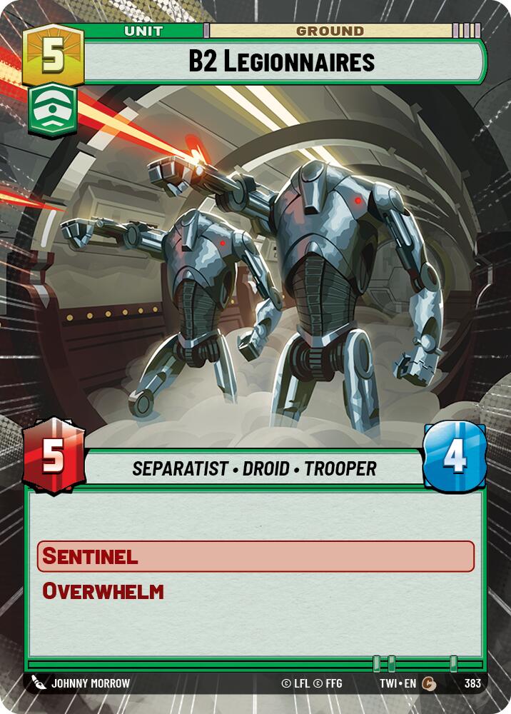 B2 Legionnaires (383) (Hyperspace) (383) [Twilight of the Republic] | Tabernacle Games