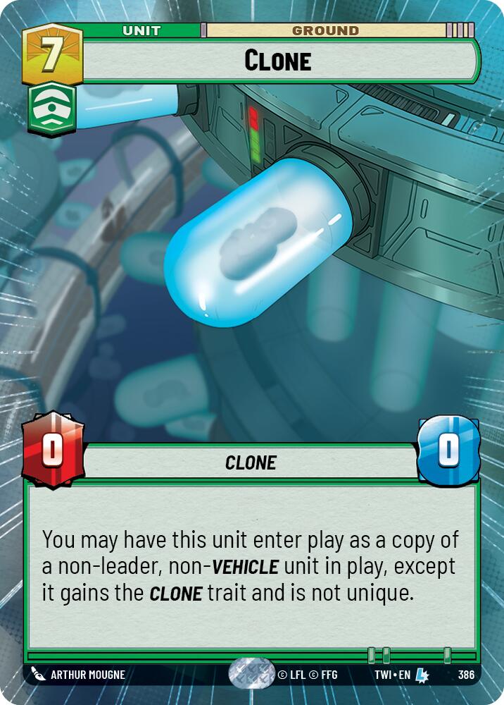 Clone (386) (Hyperspace) (386) [Twilight of the Republic] | Tabernacle Games
