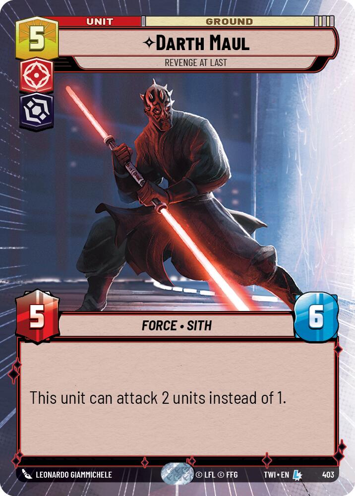 Darth Maul - Revenge At Last (403) (Hyperspace) (403) [Twilight of the Republic] | Tabernacle Games