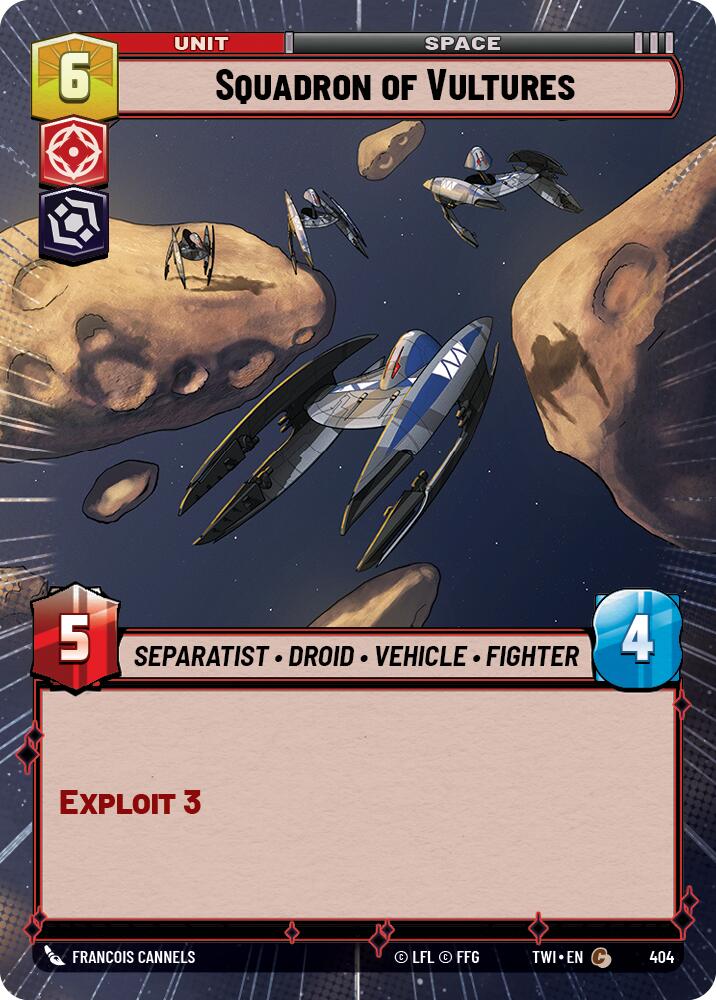 Squadron of Vultures (404) (Hyperspace) (404) [Twilight of the Republic] | Tabernacle Games