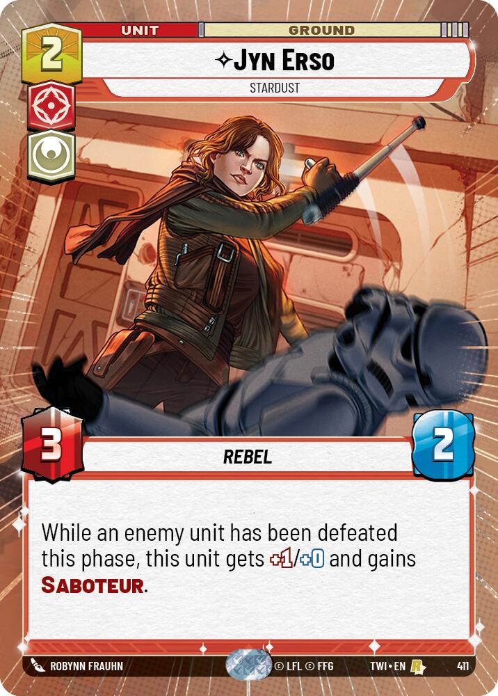 Jyn Erso - Stardust (411) (Hyperspace) (411) [Twilight of the Republic] | Tabernacle Games