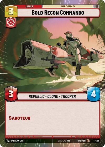 Bold Recon Commando (428) (Hyperspace) (428) [Twilight of the Republic] | Tabernacle Games