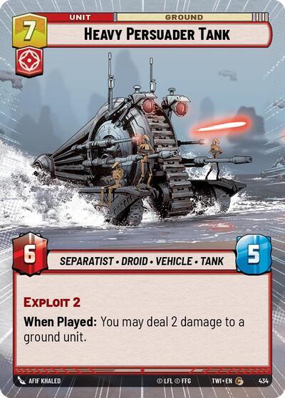 Heavy Persuader Tank (434) (Hyperspace) (434) [Twilight of the Republic] | Tabernacle Games