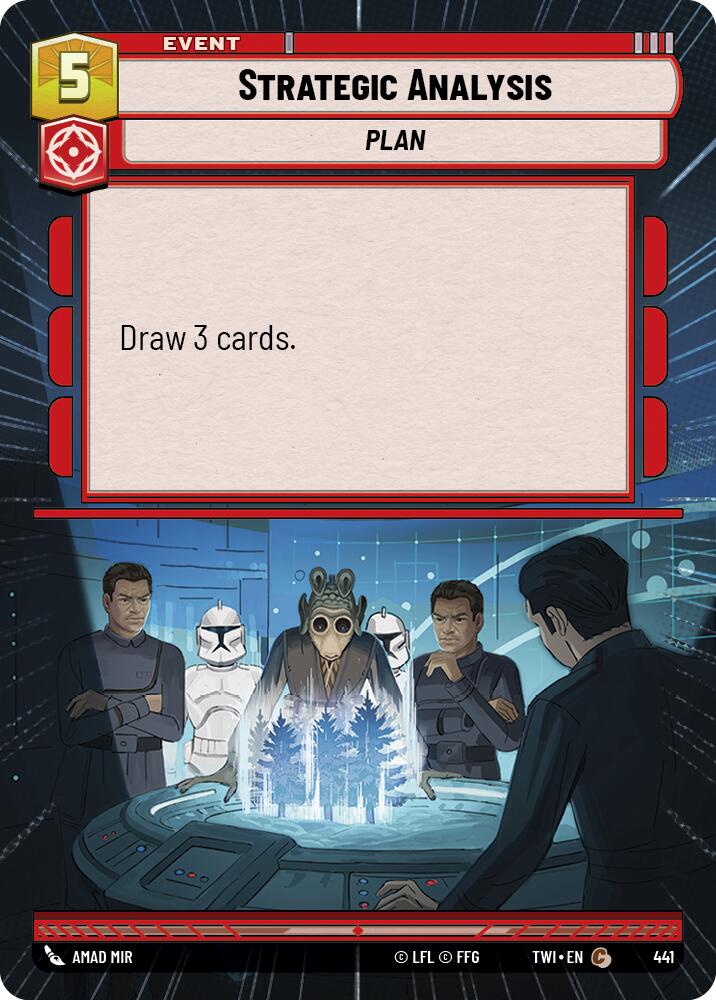 Strategic Analysis (441) (Hyperspace) (441) [Twilight of the Republic] | Tabernacle Games
