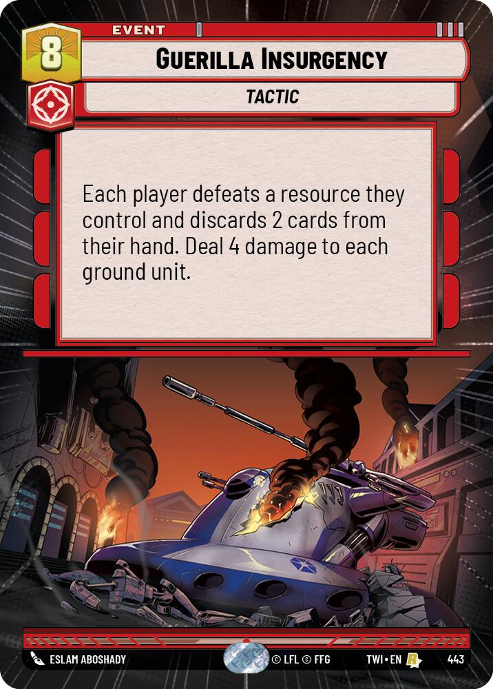 Guerilla Insurgency (443) (Hyperspace) (443) [Twilight of the Republic] | Tabernacle Games