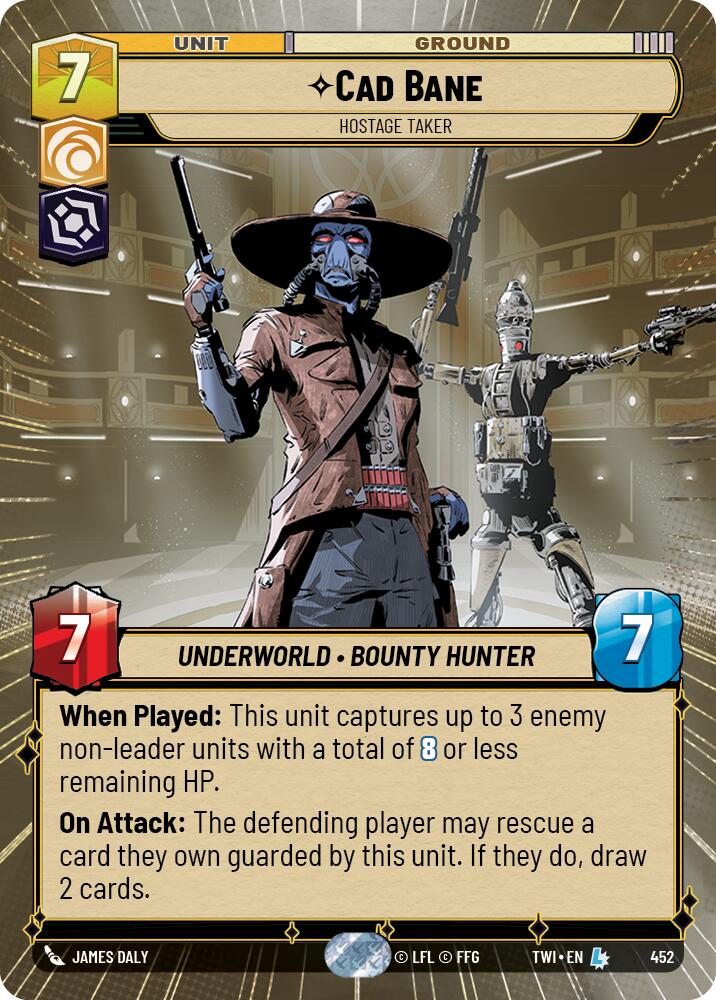Cad Bane - Hostage Taker (452) (Hyperspace) (452) [Twilight of the Republic] | Tabernacle Games