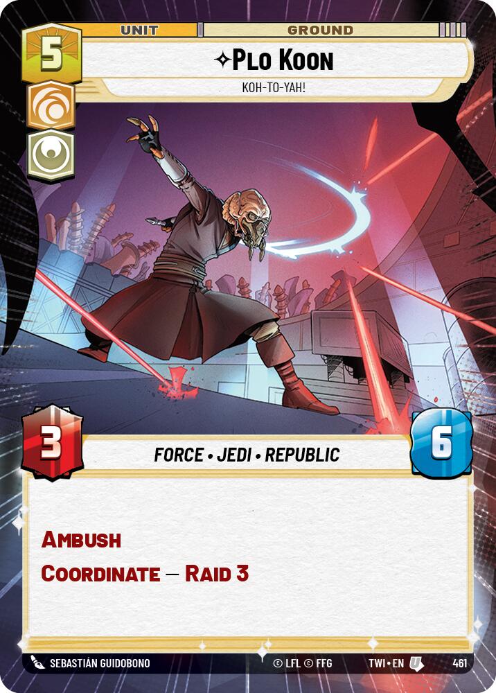 Plo Koon - Koh-to-yah! (461) (Hyperspace) (461) [Twilight of the Republic] | Tabernacle Games