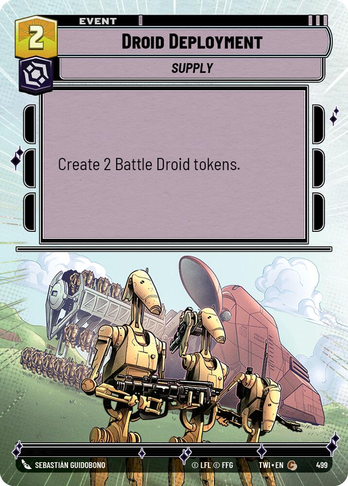 Droid Deployment (499) (Hyperspace) (499) [Twilight of the Republic] | Tabernacle Games