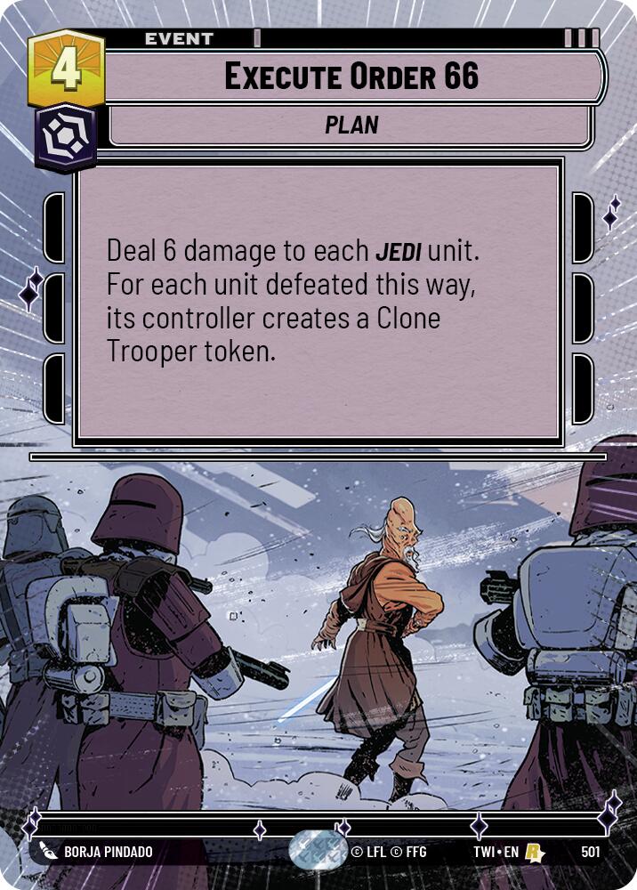 Execute Order 66 (501) (Hyperspace) (501) [Twilight of the Republic] | Tabernacle Games