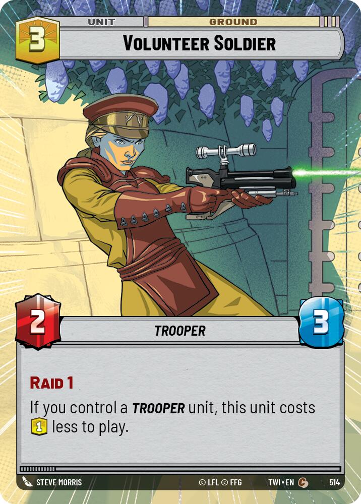 Volunteer Soldier (514) (Hyperspace) (514) [Twilight of the Republic] | Tabernacle Games
