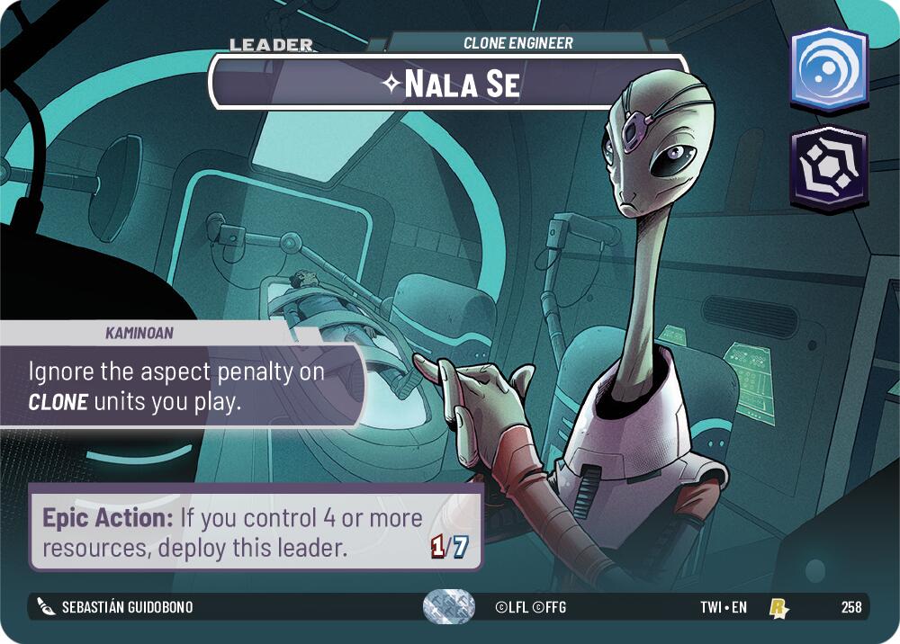 Nala Se - Clone Engineer (258) (Showcase) (258) [Twilight of the Republic] | Tabernacle Games