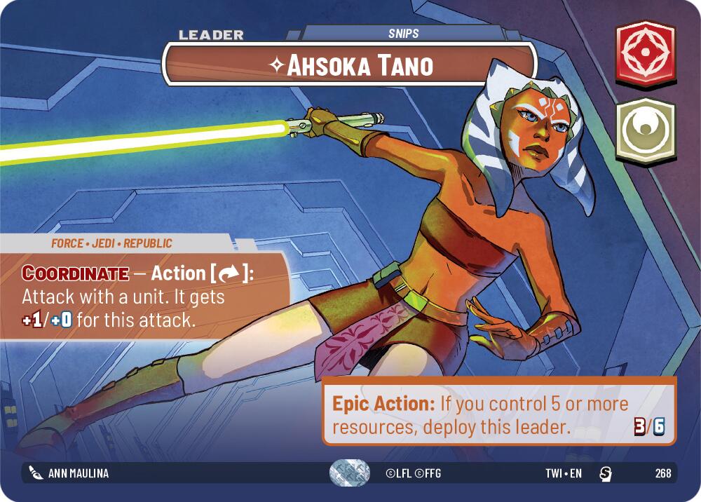 Ahsoka Tano - Snips (Showcase) (268) [Twilight of the Republic] | Tabernacle Games