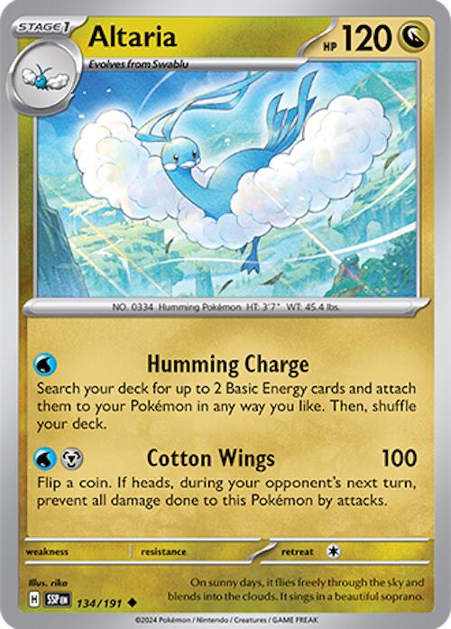 Altaria (134/191) [Scarlet & Violet: Surging Sparks] | Tabernacle Games