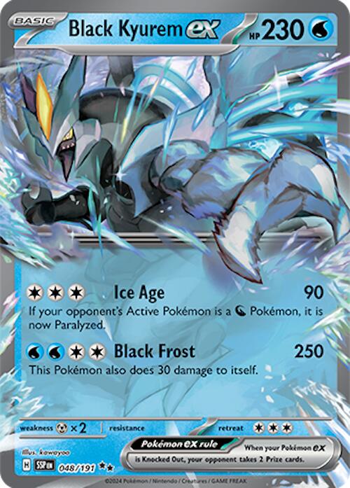 Black Kyurem ex (048/191) [Scarlet & Violet: Surging Sparks] | Tabernacle Games