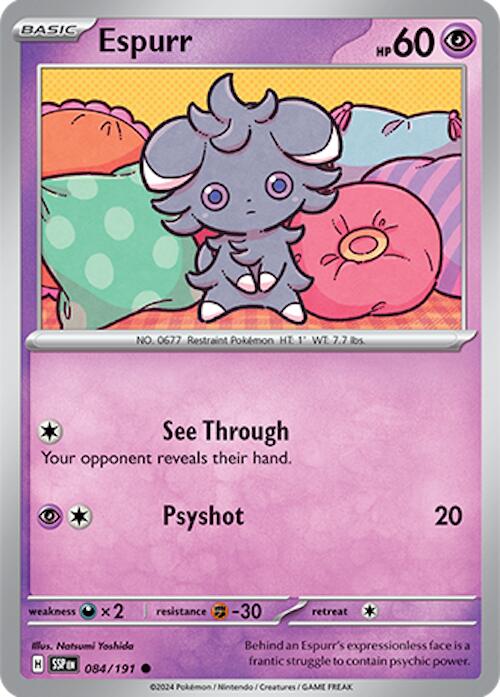 Espurr (084/191) [Scarlet & Violet: Surging Sparks] | Tabernacle Games