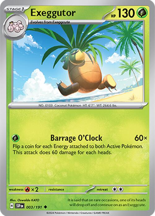 Exeggutor (003/191) [Scarlet & Violet: Surging Sparks] | Tabernacle Games