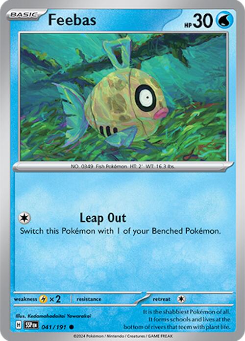 Feebas (041/191) [Scarlet & Violet: Surging Sparks] | Tabernacle Games