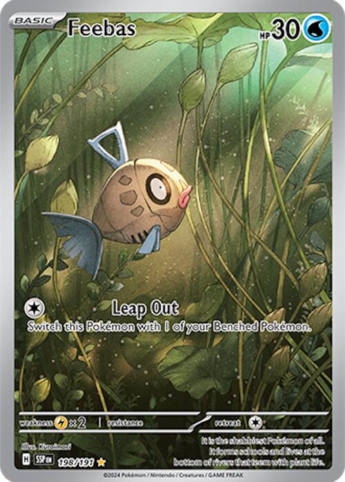 Feebas (198/191) [Scarlet & Violet: Surging Sparks] | Tabernacle Games