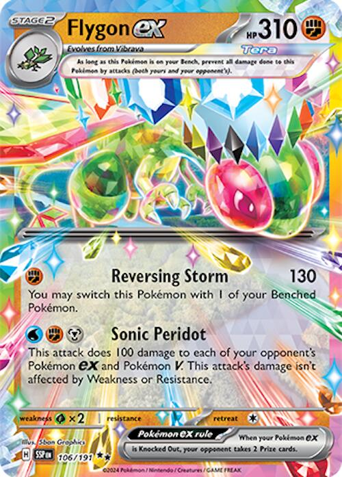 Flygon ex (106/191) [Scarlet & Violet: Surging Sparks] | Tabernacle Games