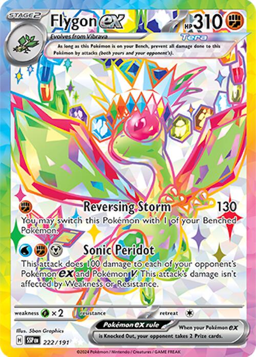 Flygon ex (222/191) [Scarlet & Violet: Surging Sparks] | Tabernacle Games