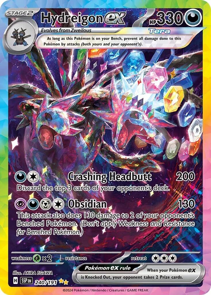 Hydreigon ex (240/191) [Scarlet & Violet: Surging Sparks] | Tabernacle Games