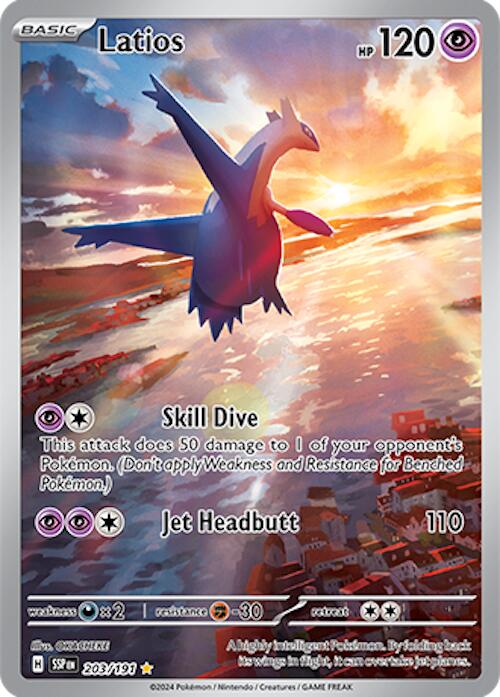 Latios (203/191) [Scarlet & Violet: Surging Sparks] | Tabernacle Games