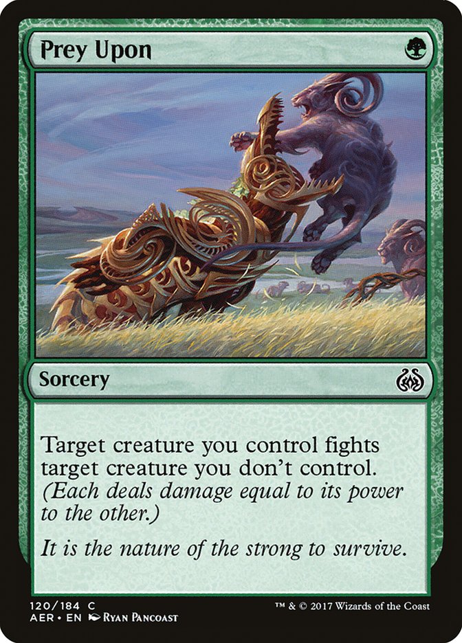 Prey Upon [Aether Revolt] | Tabernacle Games