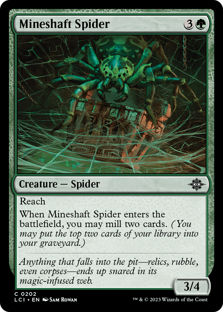 Mineshaft Spider [The Lost Caverns of Ixalan] | Tabernacle Games