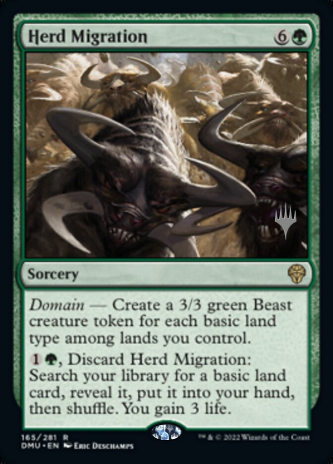 Herd Migration (Promo Pack) [Dominaria United Promos] | Tabernacle Games