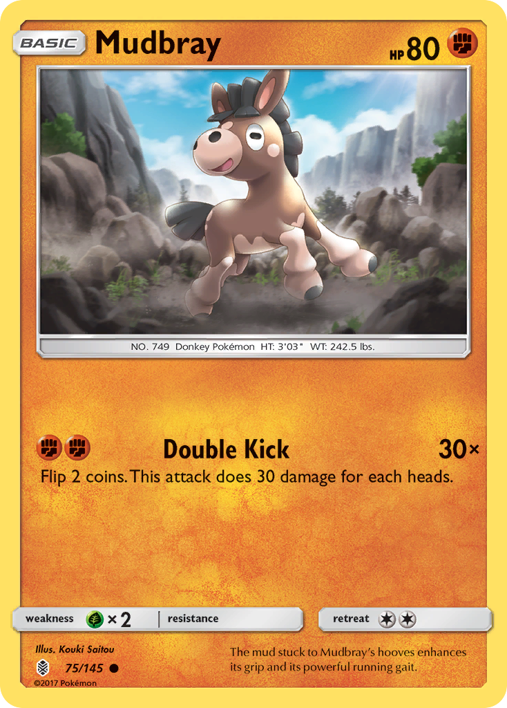 Mudbray (75/145) [Sun & Moon: Guardians Rising] | Tabernacle Games