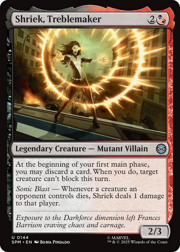 Shriek, Treblemaker [Marvel's Spider-Man] | Tabernacle Games