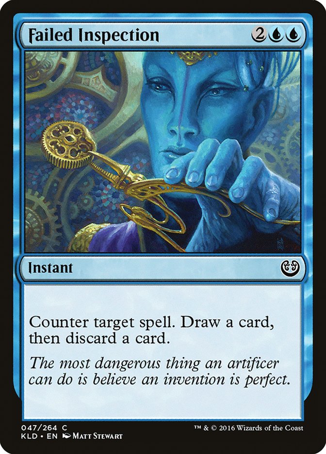 Failed Inspection [Kaladesh] | Tabernacle Games