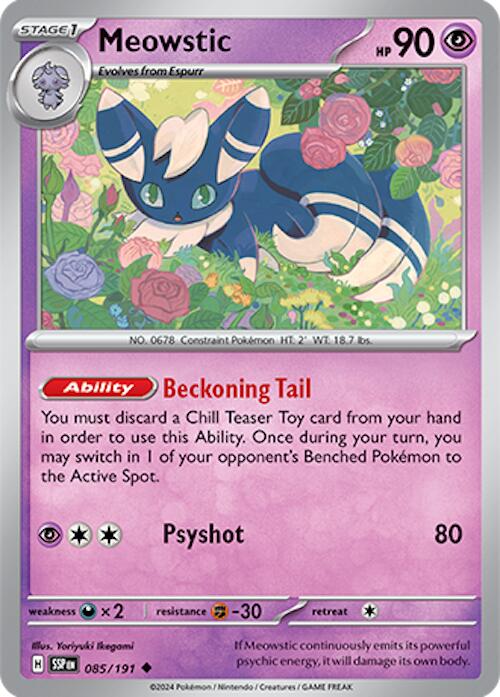 Meowstic (085/191) [Scarlet & Violet: Surging Sparks] | Tabernacle Games