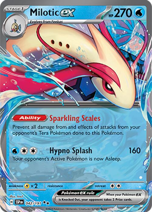 Milotic ex (042/191) [Scarlet & Violet: Surging Sparks] | Tabernacle Games