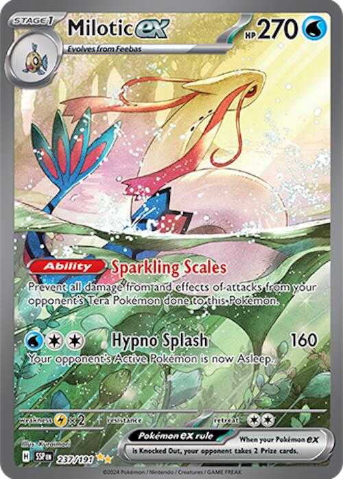 Milotic ex (237/191) [Scarlet & Violet: Surging Sparks] | Tabernacle Games