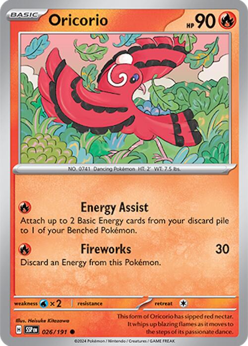 Oricorio (026/191) [Scarlet & Violet: Surging Sparks] | Tabernacle Games