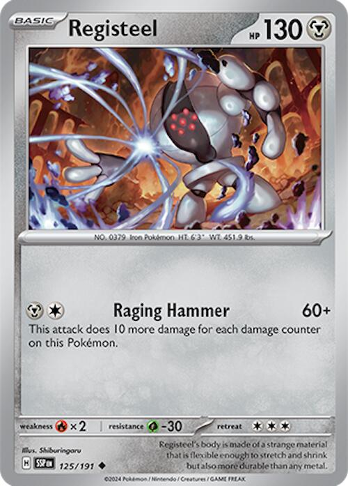 Registeel (125/191) [Scarlet & Violet: Surging Sparks] | Tabernacle Games