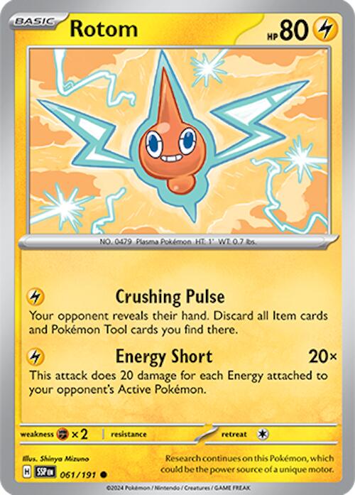 Rotom (061/191) [Scarlet & Violet: Surging Sparks] | Tabernacle Games