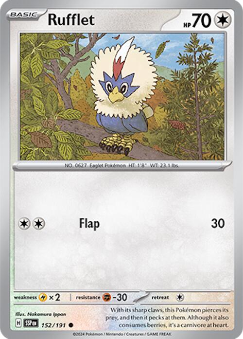 Rufflet (152/191) [Scarlet & Violet: Surging Sparks] | Tabernacle Games