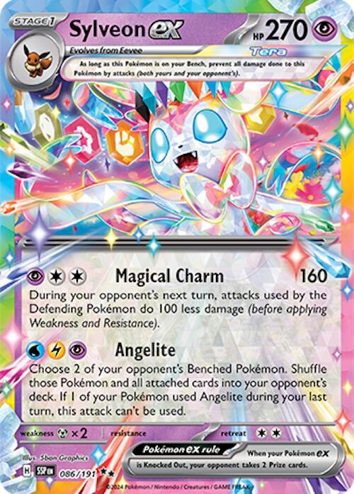 Sylveon ex (086/191) [Scarlet & Violet: Surging Sparks] | Tabernacle Games