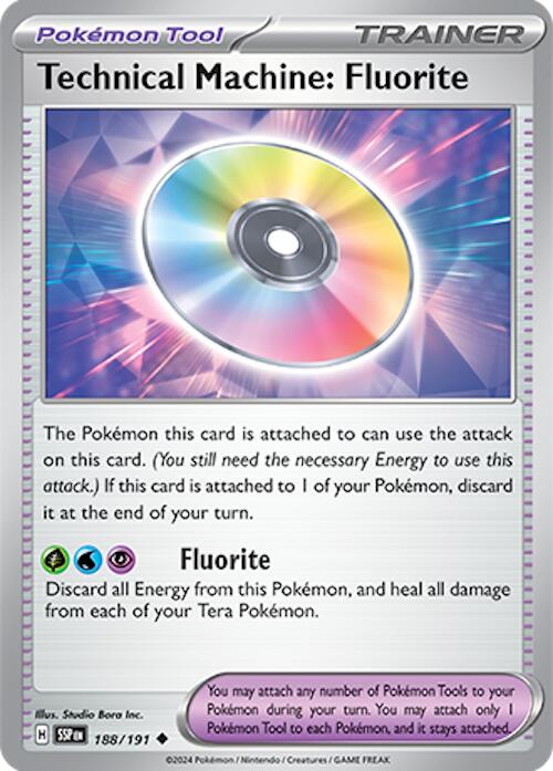 Technical Machine: Fluorite (188/191) [Scarlet & Violet: Surging Sparks] | Tabernacle Games