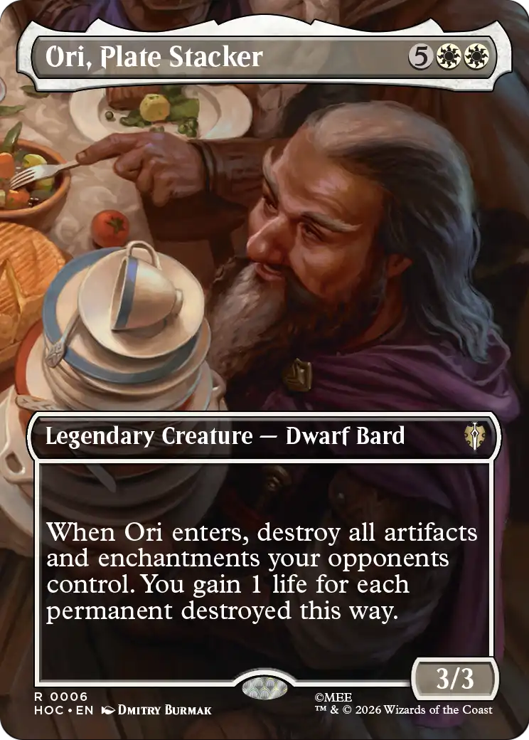 Ori, Plate Stacker (Borderless) [The Hobbit: Eternal-Legal] | Tabernacle Games