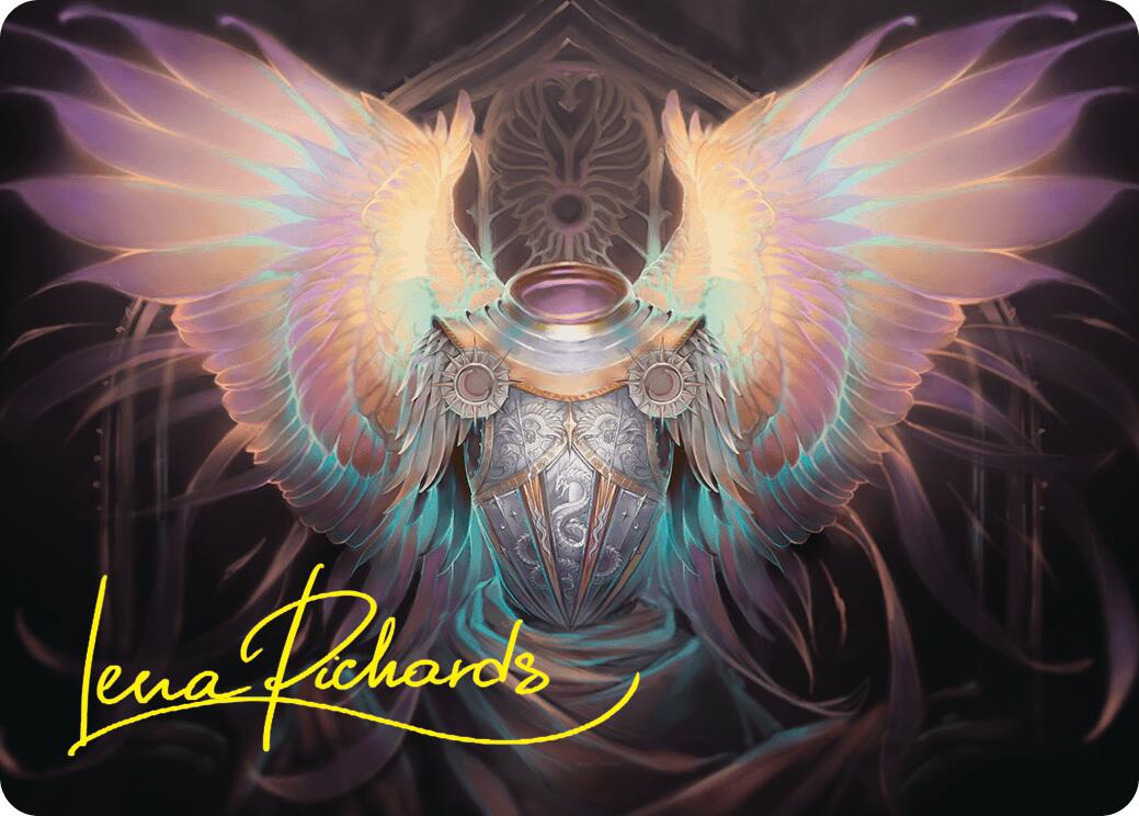 Celestial Armor Art Card (2/54) (Gold-Stamped Signature) [Foundations Art Series] | Tabernacle Games