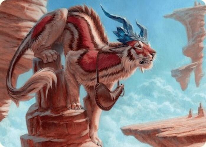 Felidar Savior Art Card (3/54) [Foundations Art Series] | Tabernacle Games